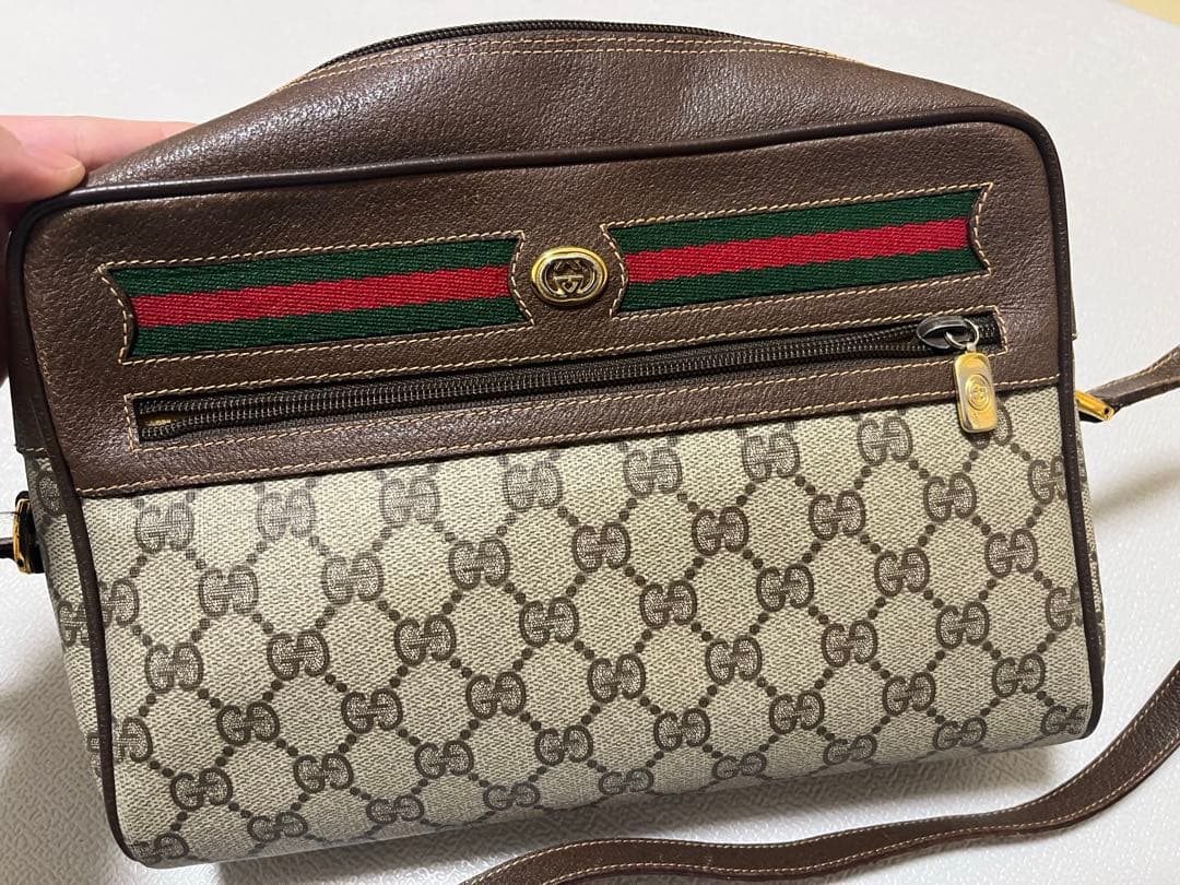 【美品】オールドグッチ　ショルダーバッグ　GUCCI