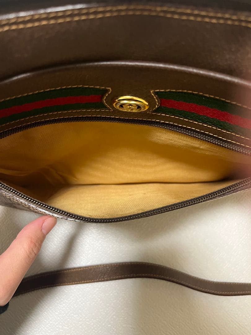 【美品】オールドグッチ　ショルダーバッグ　GUCCI