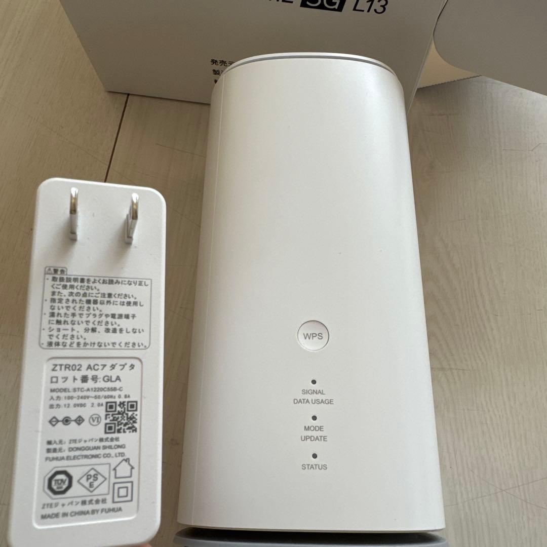 【中古】Speed Wi-Fi  5G L13