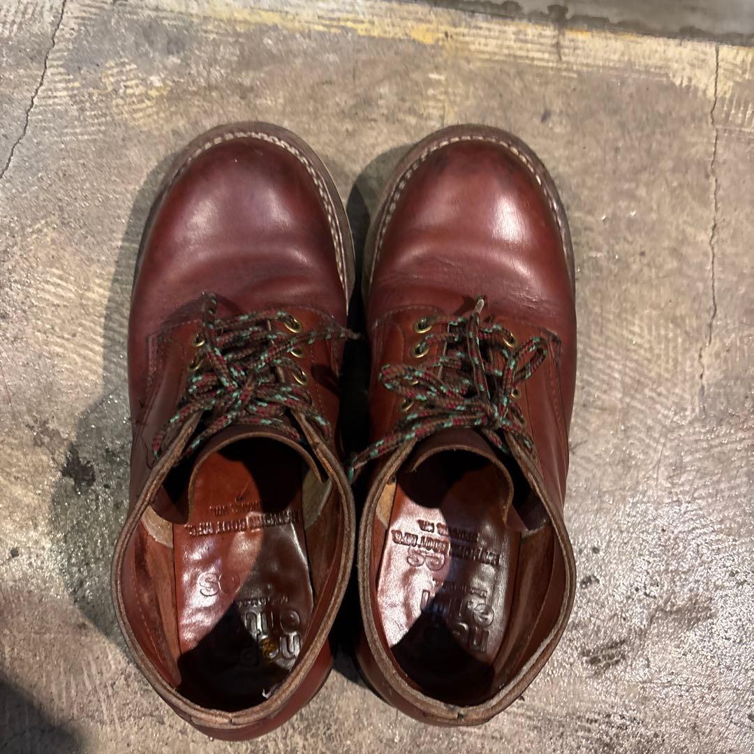 ハソーン　ネペンテス別注　オックスフォードブーツ　8 1/2 茶色　ブラウン