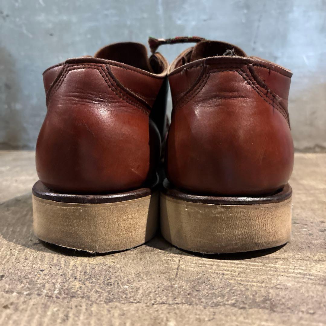 ハソーン　ネペンテス別注　オックスフォードブーツ　8 1/2 茶色　ブラウン