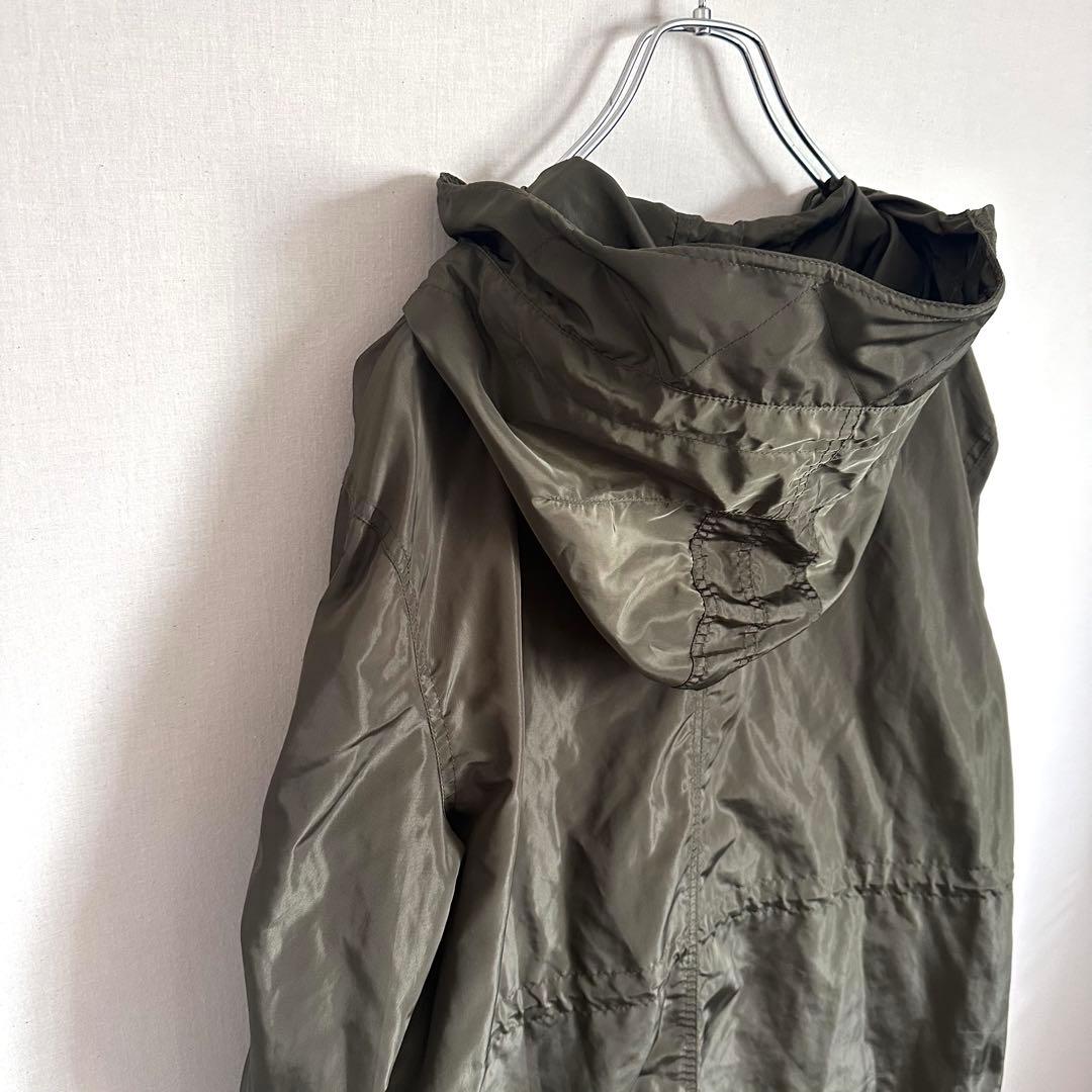 〈 MONCLER 〉Nylon Long Hooded Spring