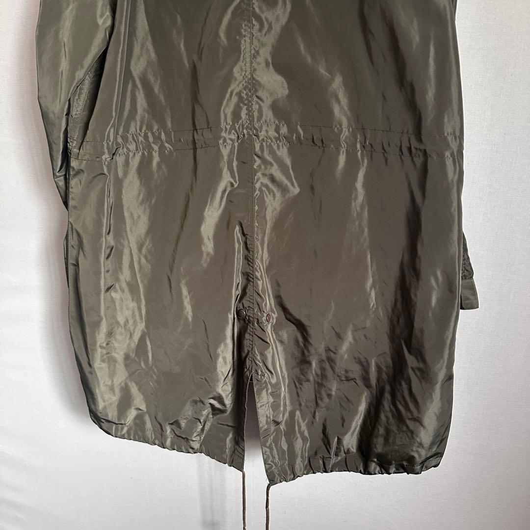 〈 MONCLER 〉Nylon Long Hooded Spring