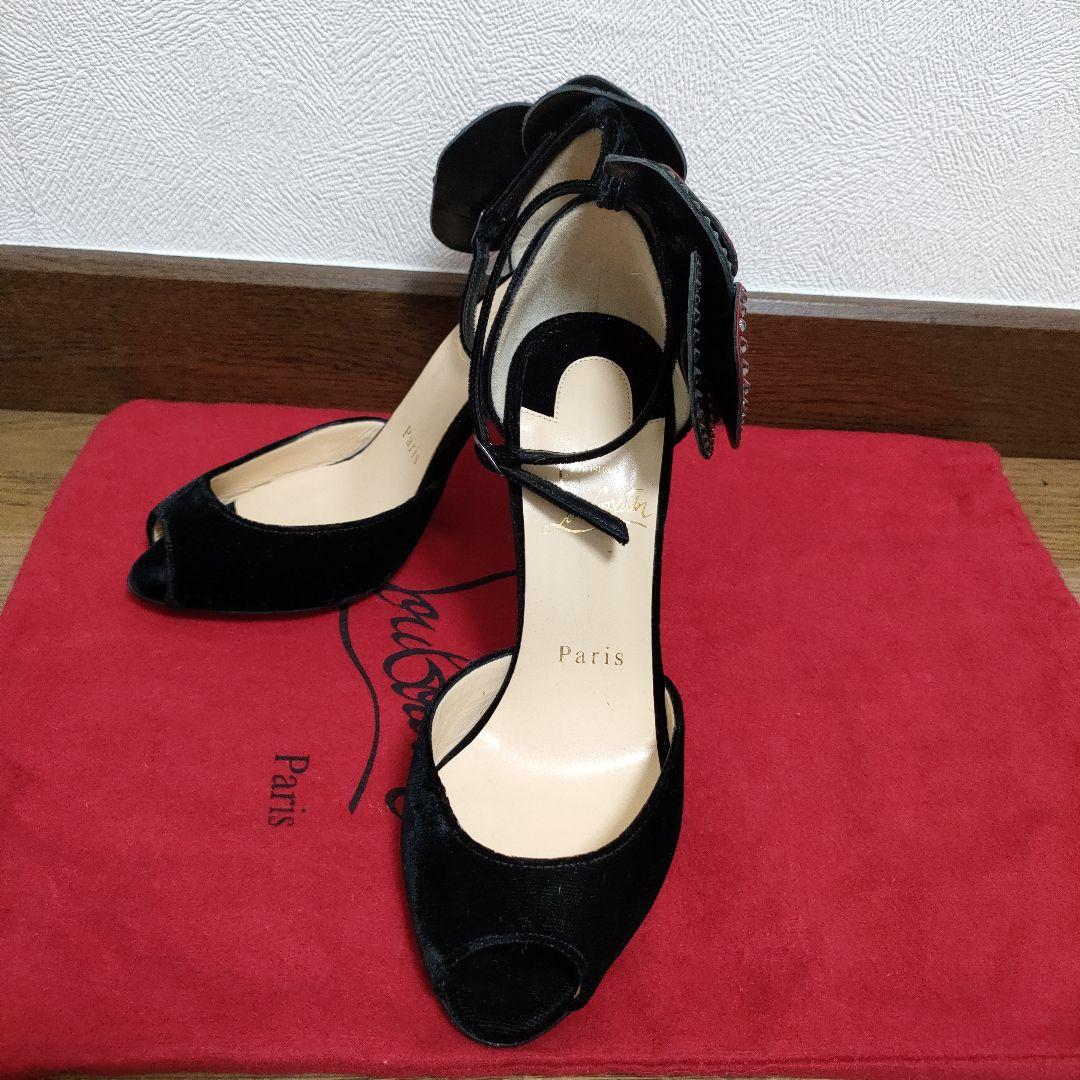 美品　Christian Louboutin サンダル　ハイヒール　35 1/2