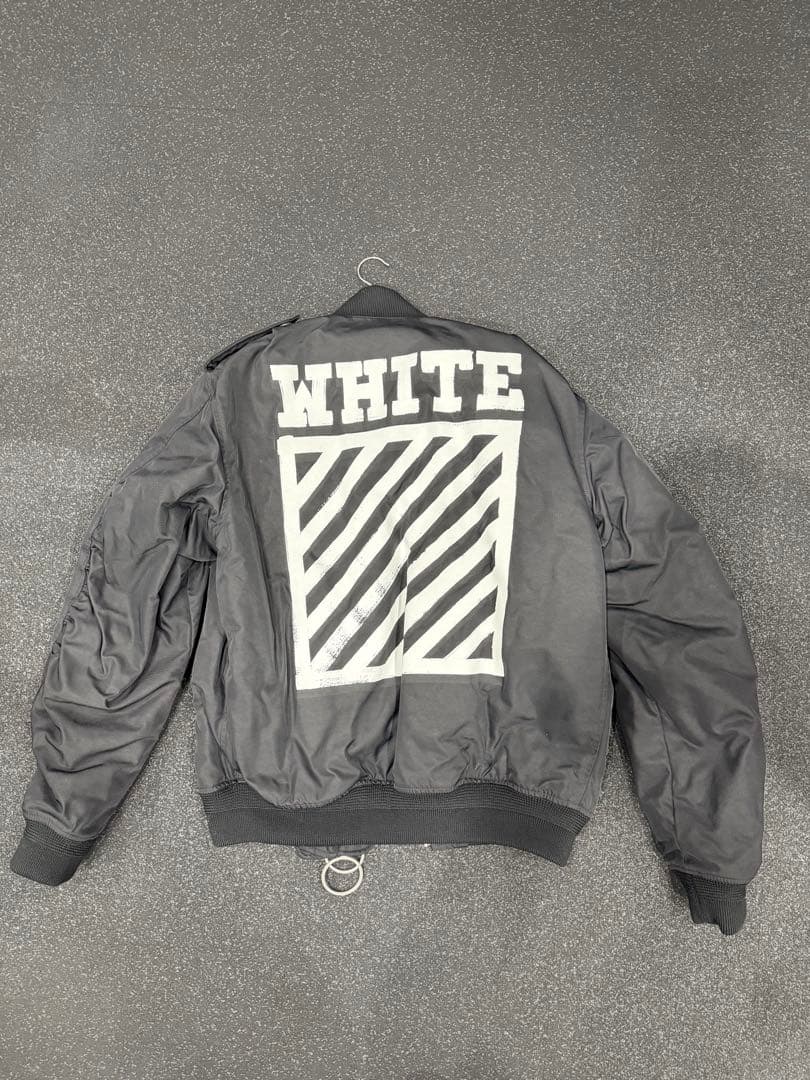 OFF WHITE オーバーサイズアウター（黒）（S）