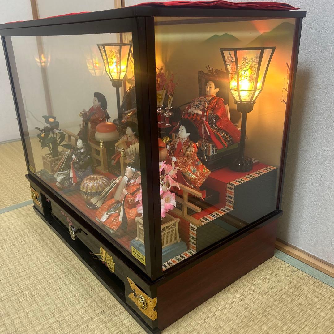 雛人形 ケース付き