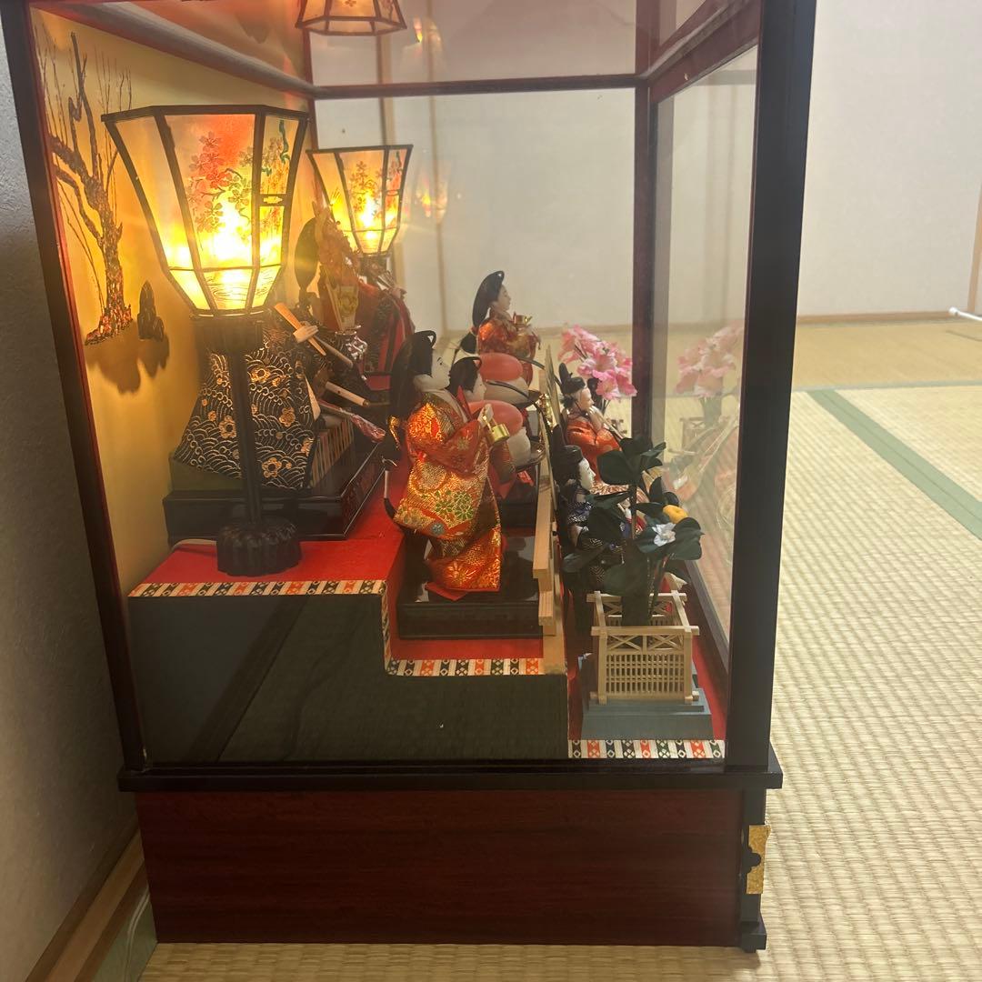 雛人形 ケース付き