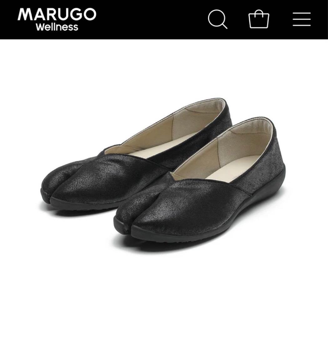 MARUGO マルゴ　MARY ブラック 足袋シューズ【新品・未使用】