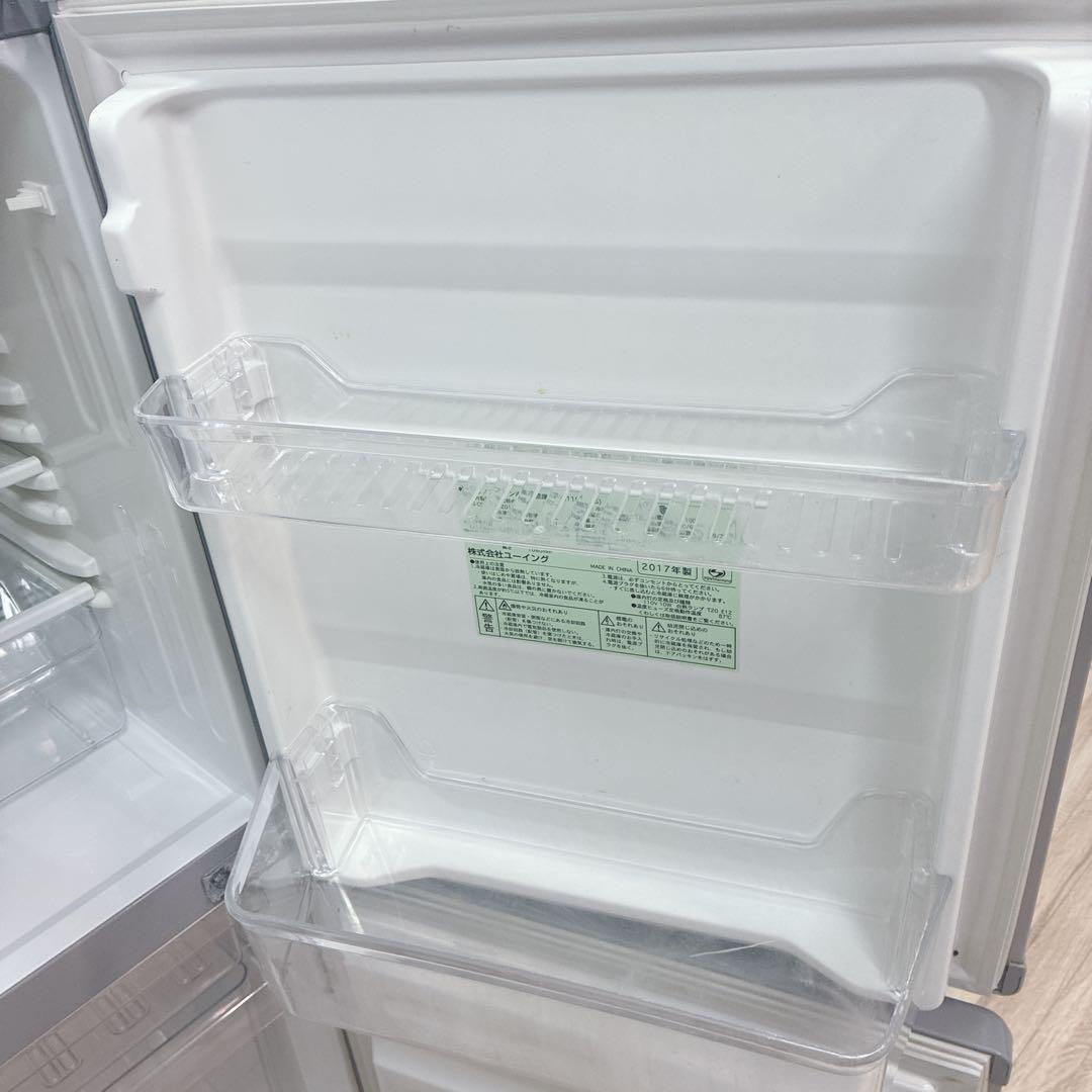 ◇大阪府神戸市配達無料！5ヶ月保証◇ユーイング◇冷蔵庫◇2017年製◇
