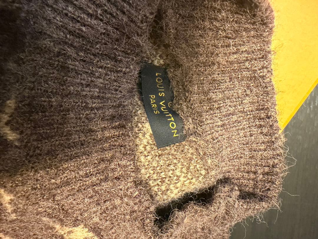 Louis Vuitton ロゴパターン セーター