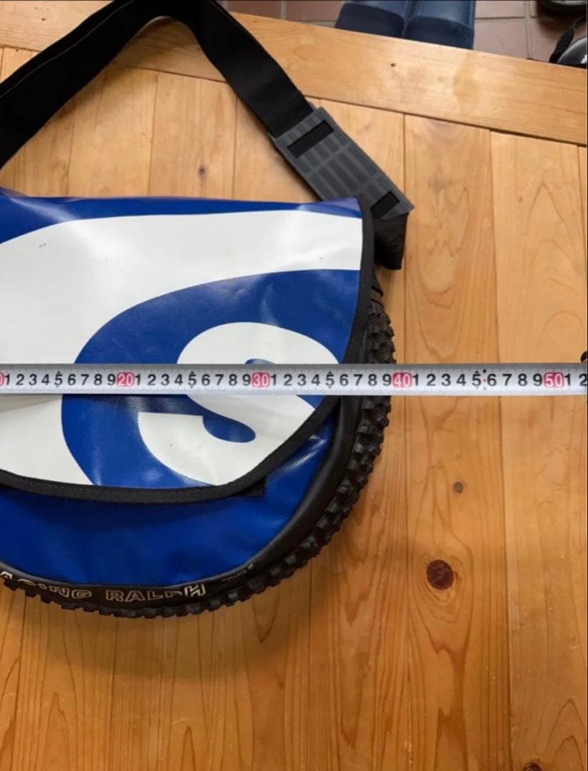 ◯ メッセンジャーバッグ MTBタイヤ 使用シュワルベのバック　リサイクルバック