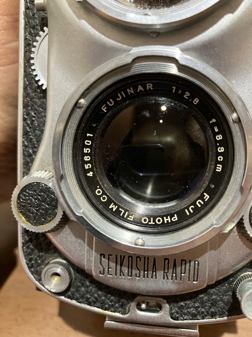 Fujicaflex 二眼レフカメラ 83mm f/2.8 フジカフレックス