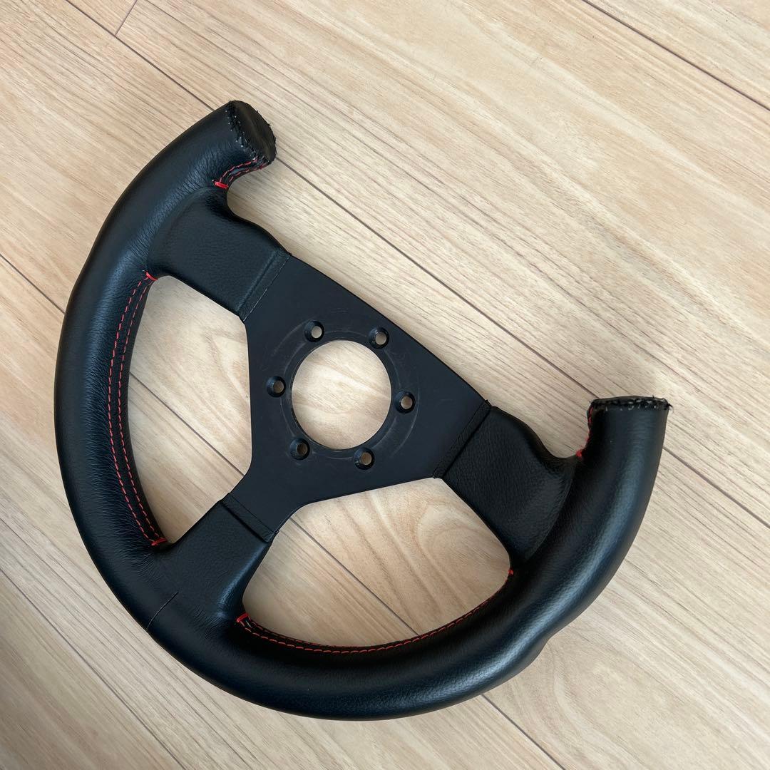 佐藤琢磨仕様　レザー ステアリング