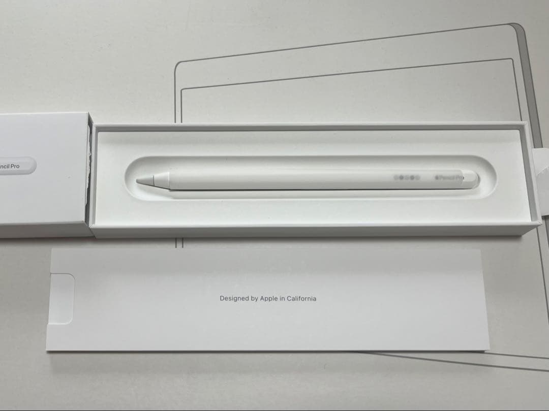 Apple Pencil Pro 第二世代