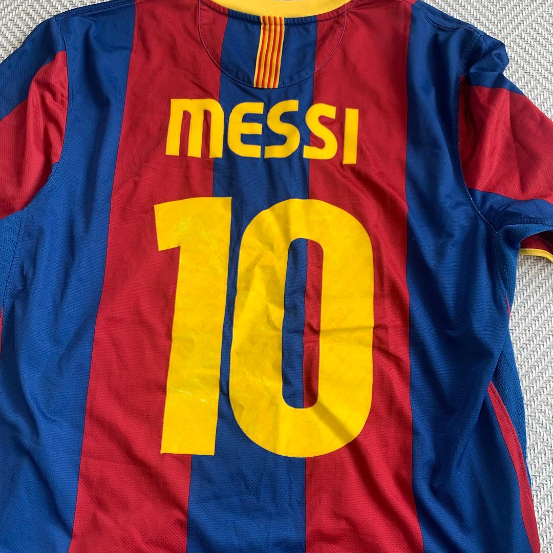 ア*ス様 FC Barcelona DRI-FIT メッシ　シリアル番号ありシャ