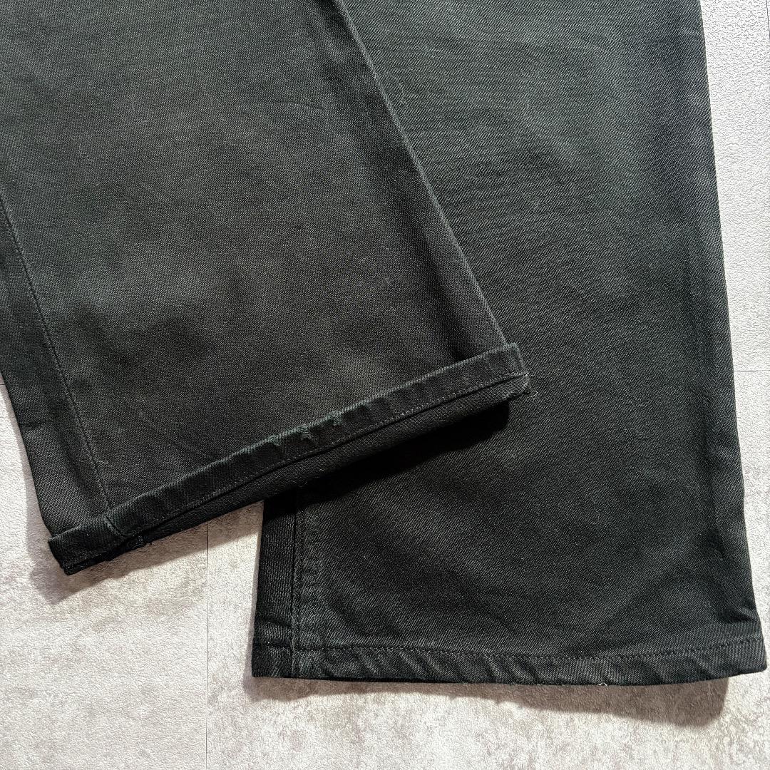 【W32 L30】00s europe levi's black 512