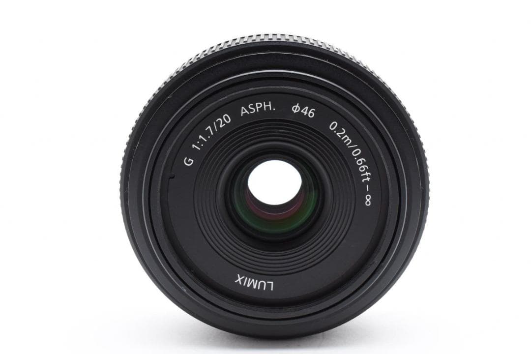 良品 Panasonic LUMIX G 20mm F1.7 ASPH.