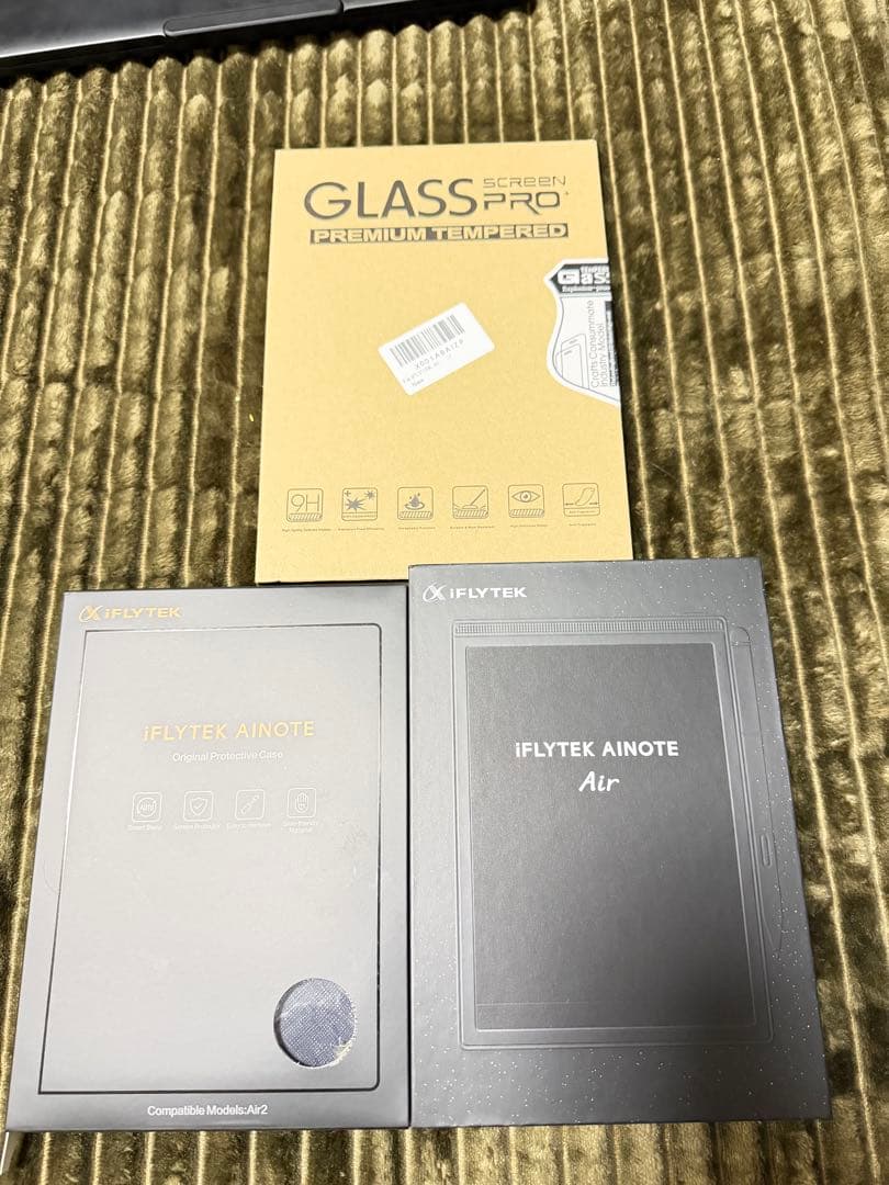 <売り切り>iFLYTEK Ainote Air2 、カバー& ガラスカバー