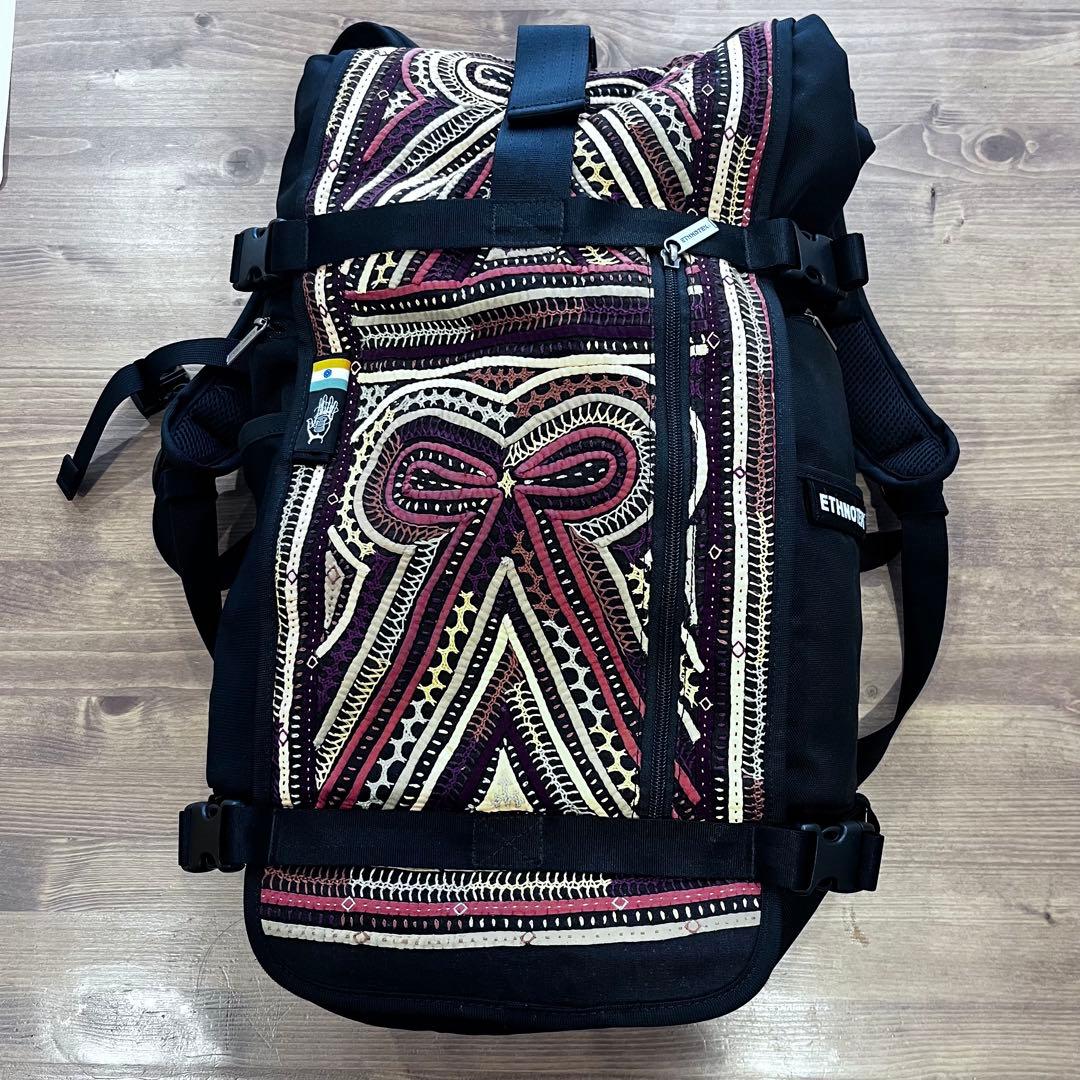 ETHNOTEK 民族デザイン リュック　バックパック　ラージャパック30