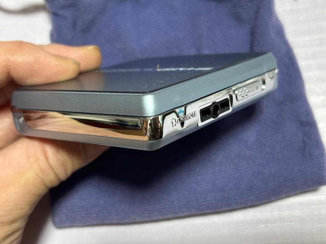 箱取説付/SHARP ポータブルMDプレーヤー MD-ST600