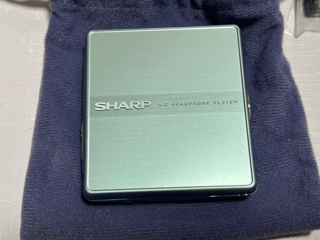 箱取説付/SHARP ポータブルMDプレーヤー MD-ST600