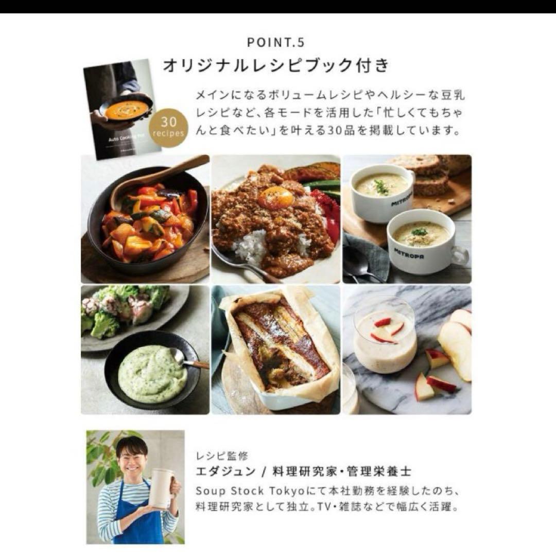 レコルト 自動ポット RSY-2 スープメーカー