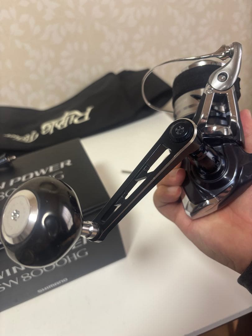 21ツインパワーsw8000HG ゴメクサスパワーハンドル