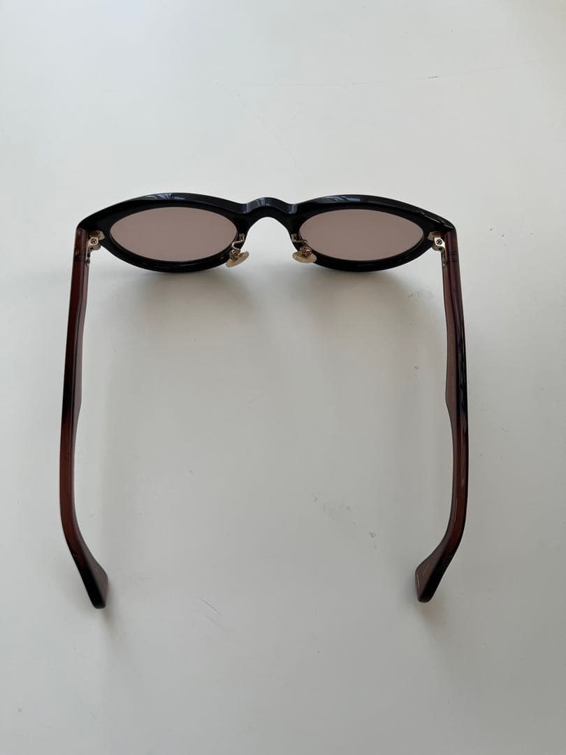 AKITTO「cel4」2019 サングラス48◻︎22パープル×ブラウンアキット