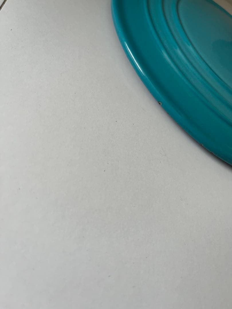 廃盤　限定色　ルクルーゼ　ココットロンド　22cm カリビアンブルー