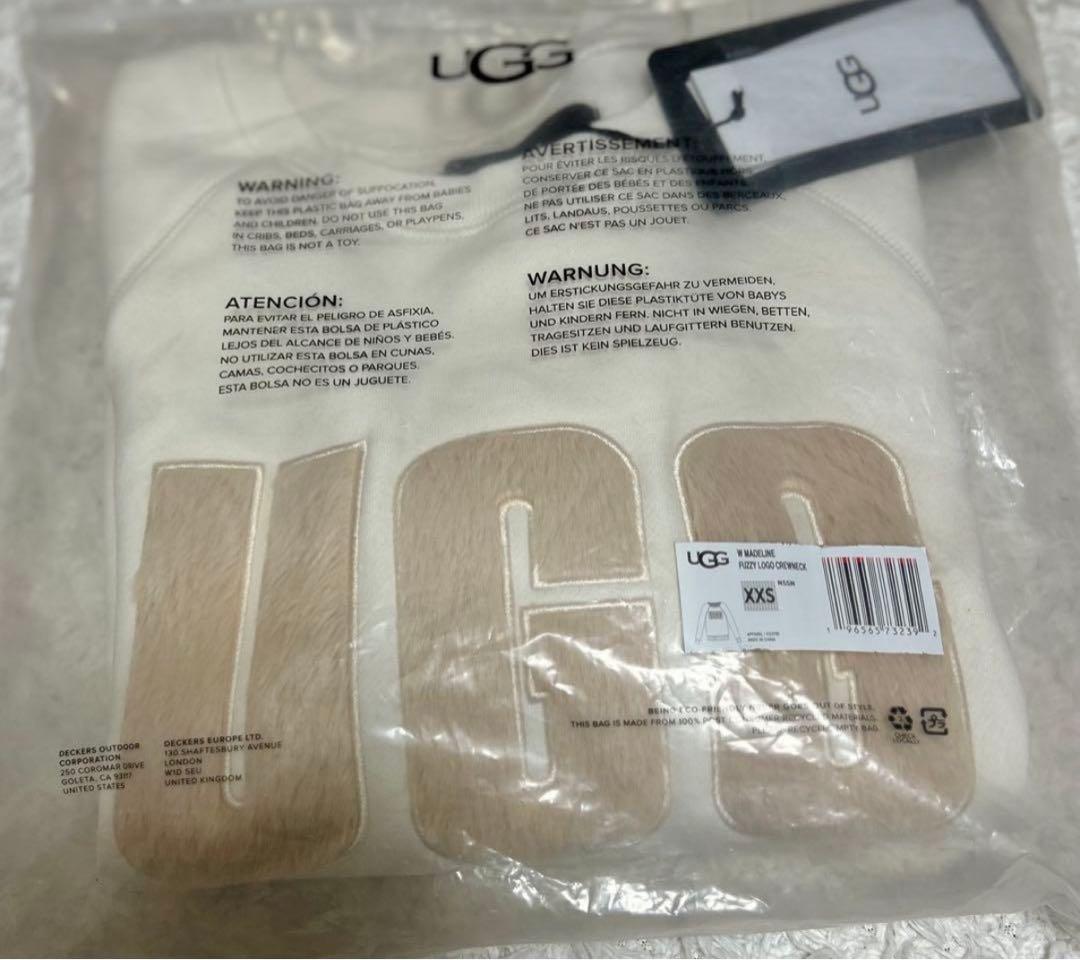 UGG スウェット トレーナー　XXS ホワイト