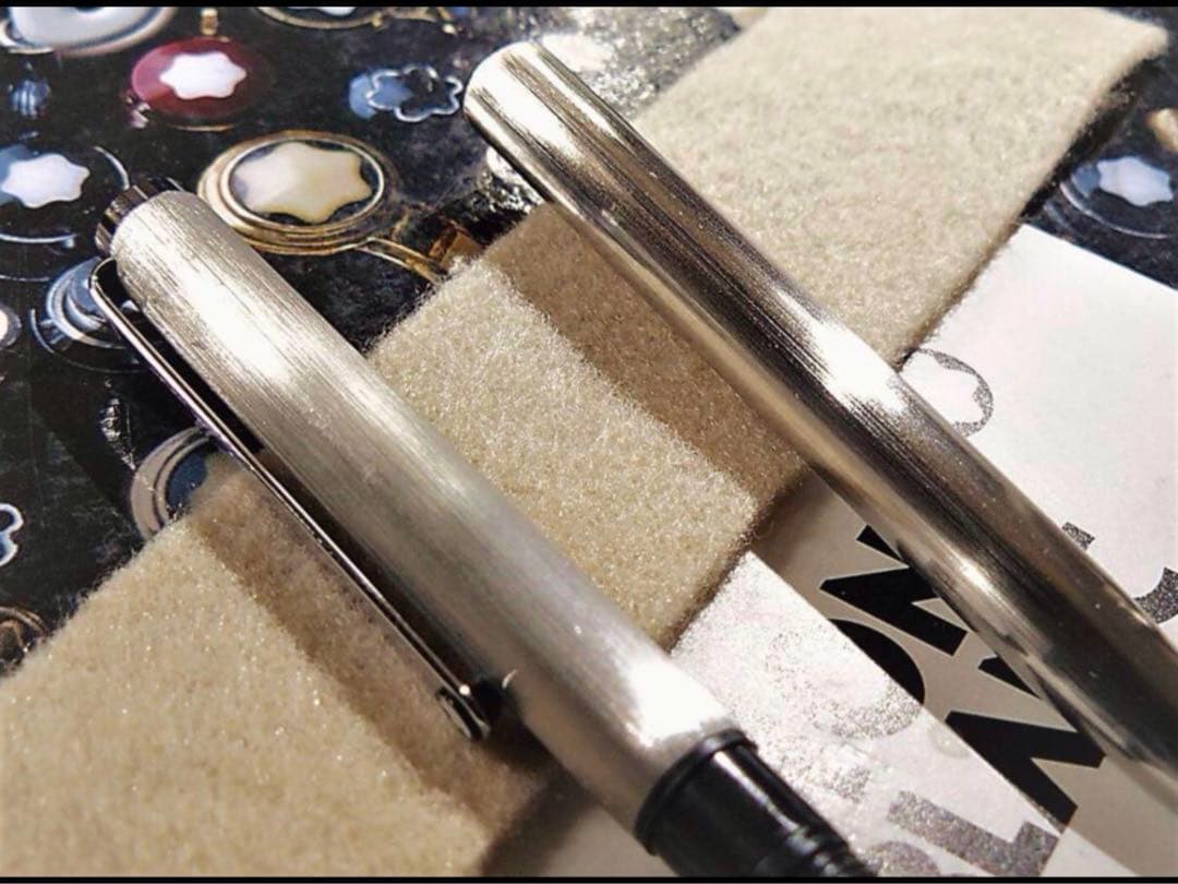 モンブラン　★カスタム・バフ仕上げNo2735★2色ボールペン鏡面仕上げの逸品！