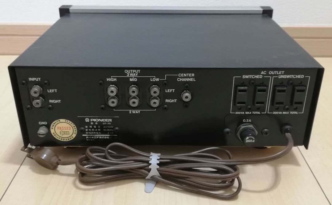部品取り PIONEER チャンデバ SF-70