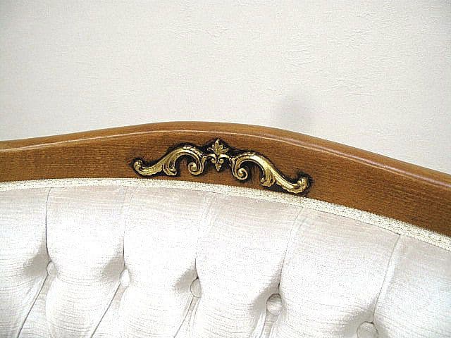 展示品　イタリア製 ロココ様式 1人掛けソファ 　　 パーソナルチェア