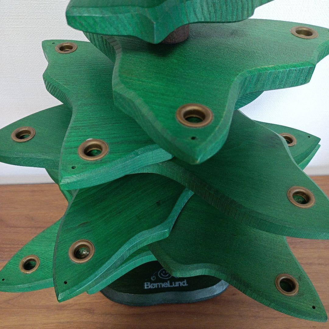 デコア 木製クリスマスツリー/グラウプナー 木製オーナメント他/ドイツ製