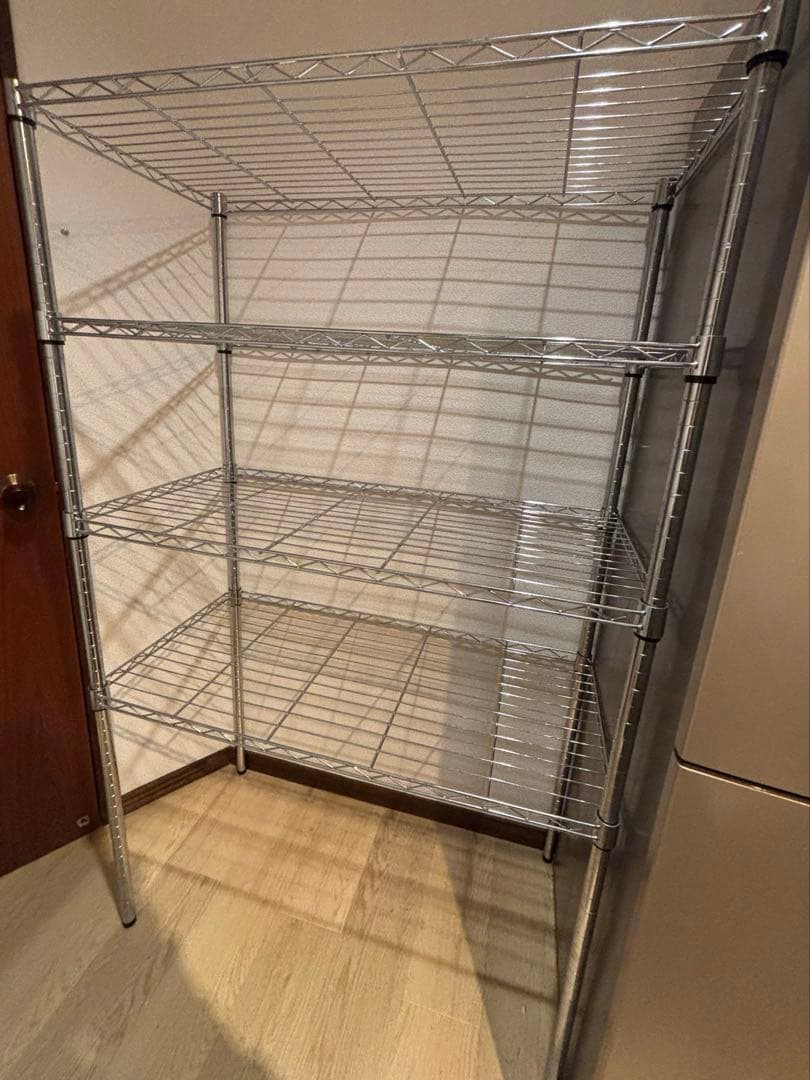 スチールラック 4段　高さ170センチ