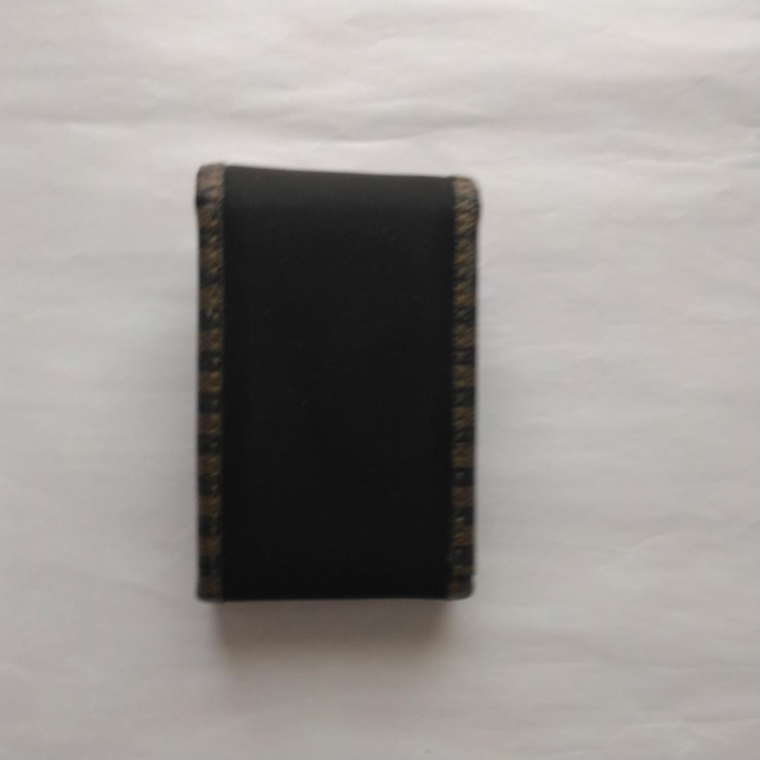 FENDI　黒　ブラウン　マルチケース　シガレットケース　たばこケース　煙草