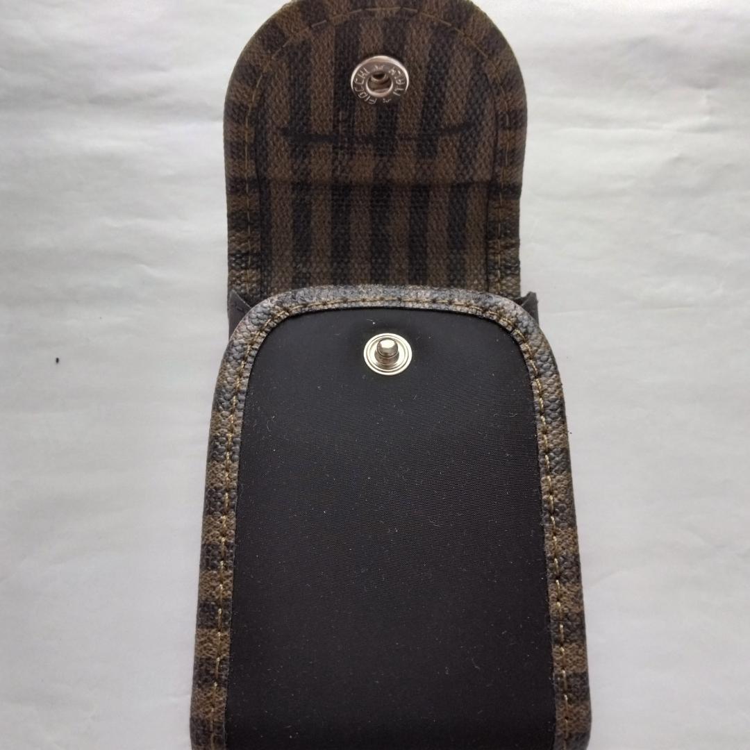 FENDI　黒　ブラウン　マルチケース　シガレットケース　たばこケース　煙草