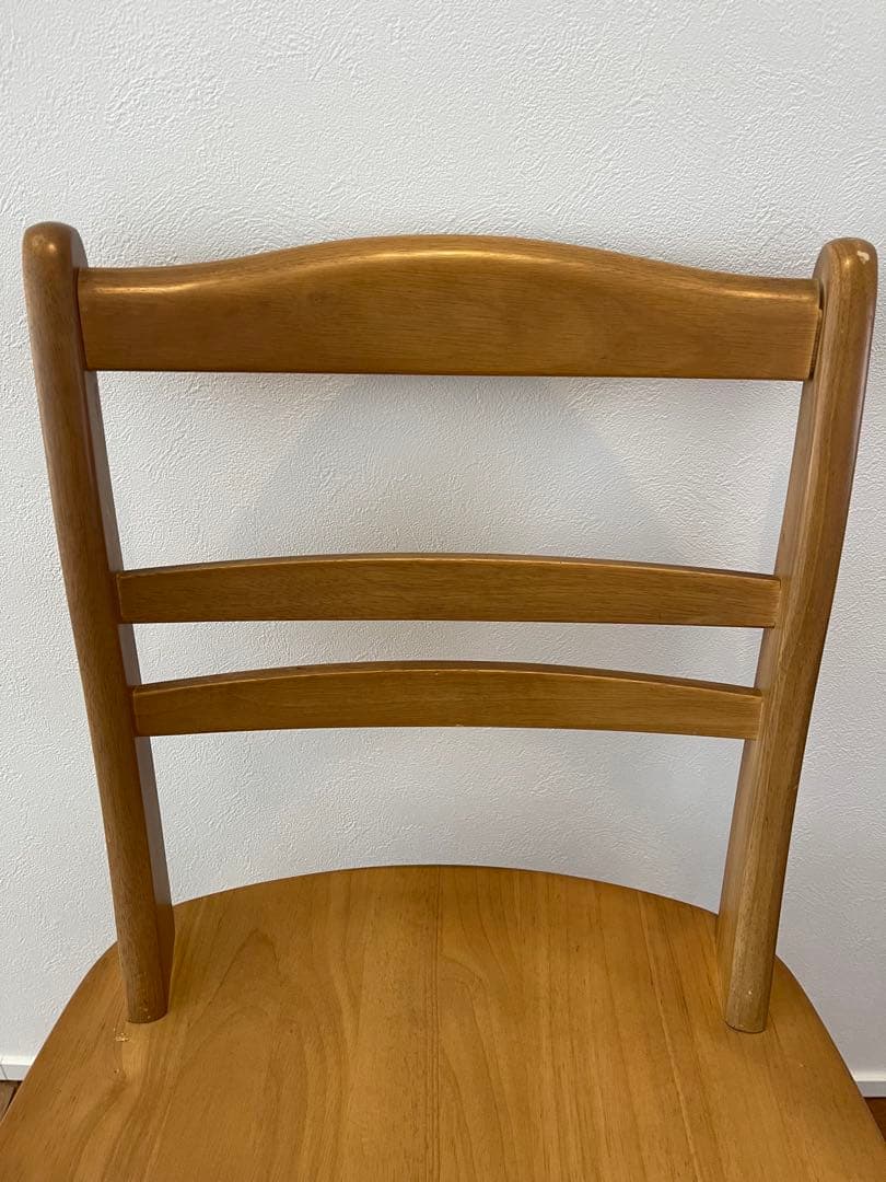 松田家具　木製 ダイニングチェア ナチュラル シンプルデザイン椅子　アンティーク