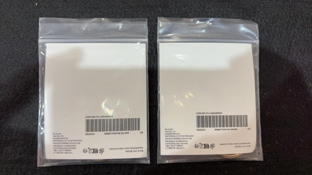 で*ー様 Supreme CDW Delta Carabiner Brass s