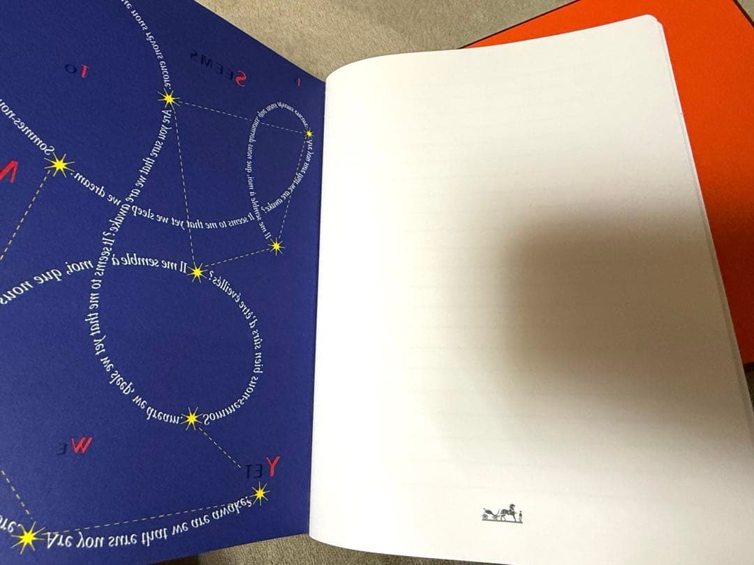 未使用　エルメス HERMES ホリデーギフト ノート 非売品 ノベルティ