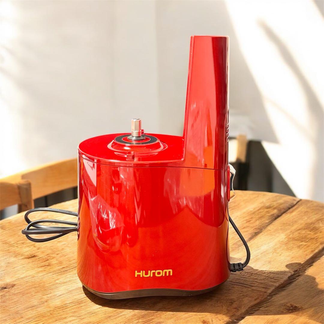 Hurom スロージューサー H-AA-RBA17 フェラーリレッド【未使用品】