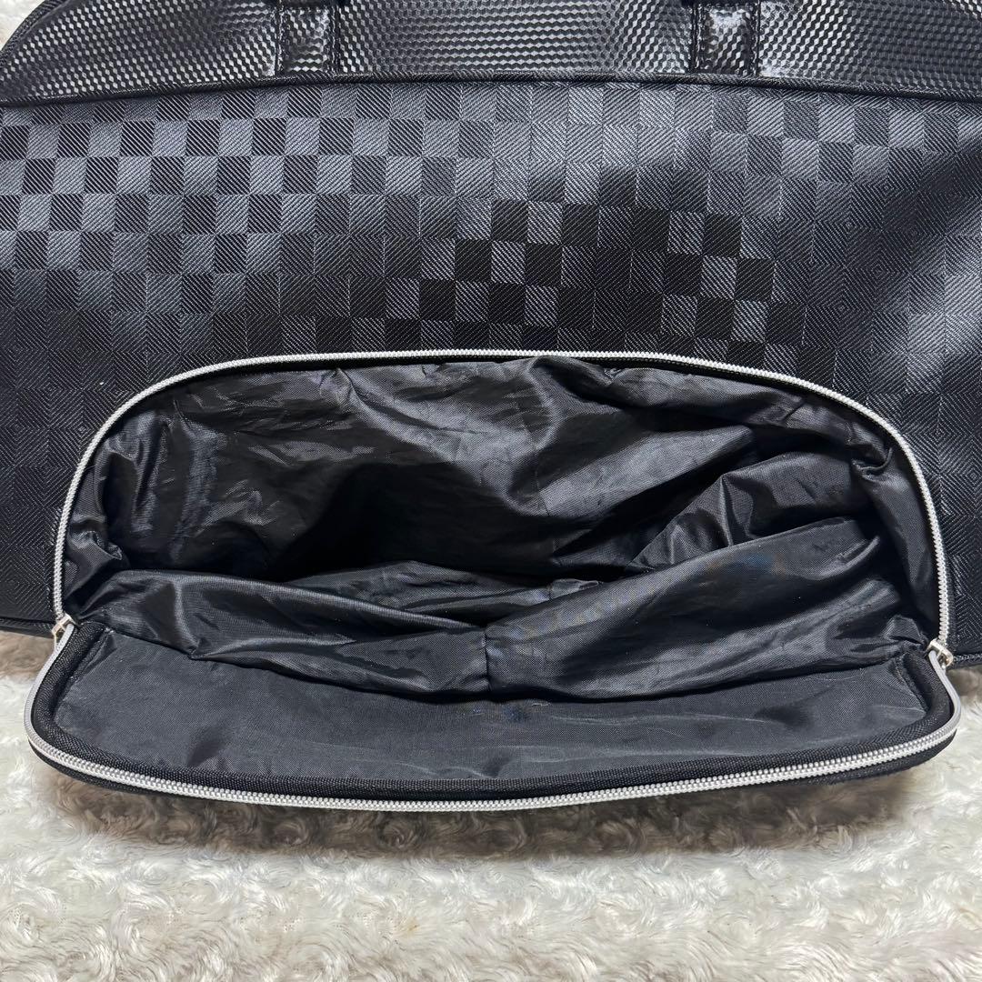 XXIO　ゼクシオ　ゴルフバック　ショルダー　チェック　黒　ダンロップ