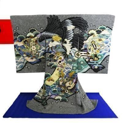 衣桁 ★几帳型衣桁 H150cm 無塗装　着物　タペストリー掛け　和