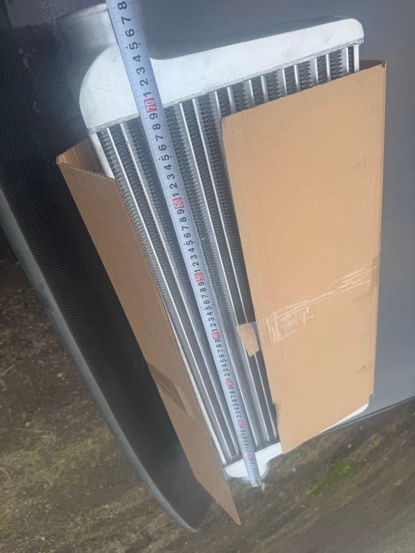 アルミ製インタークーラーコア