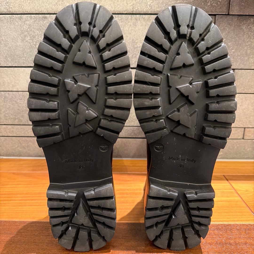 トゥモローランド　ブーツ　サイドゴアブーツ　ブラック　38 24㎝