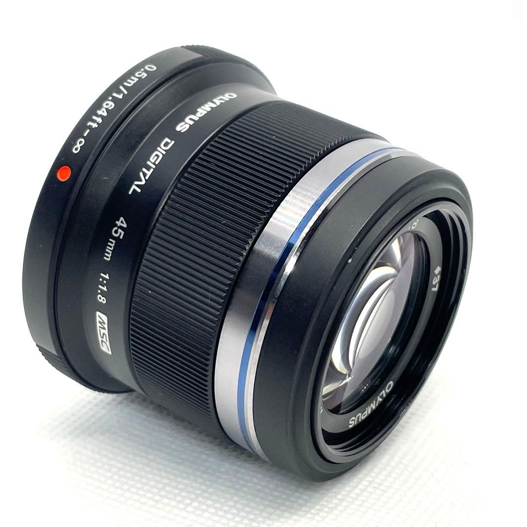 【美品】OLYMPUS M.ZUIKO DIGITAL45mm 1:1.8