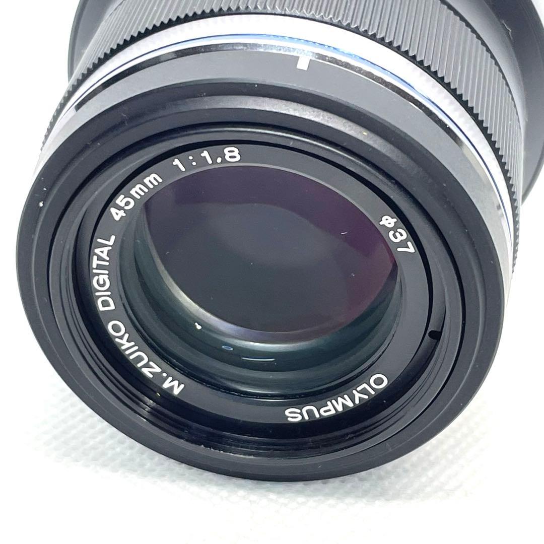 【美品】OLYMPUS M.ZUIKO DIGITAL45mm 1:1.8