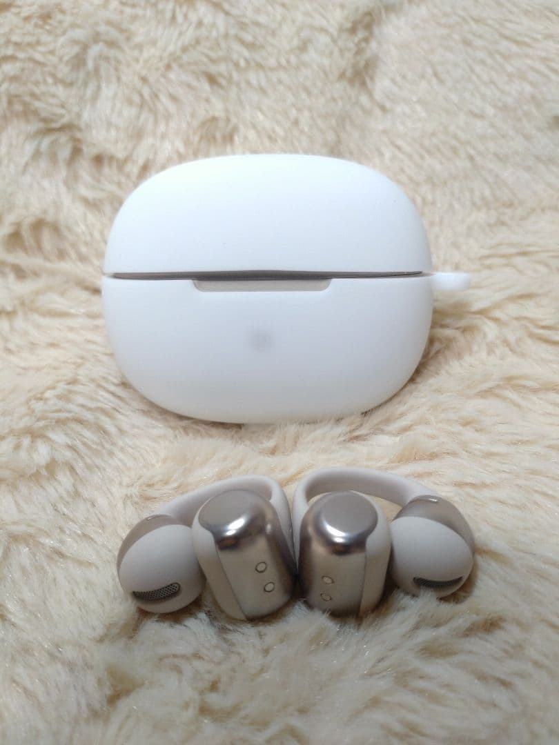 【美品】SHOKZ OPENDOTS ONE　グレー　シリコンケース付き