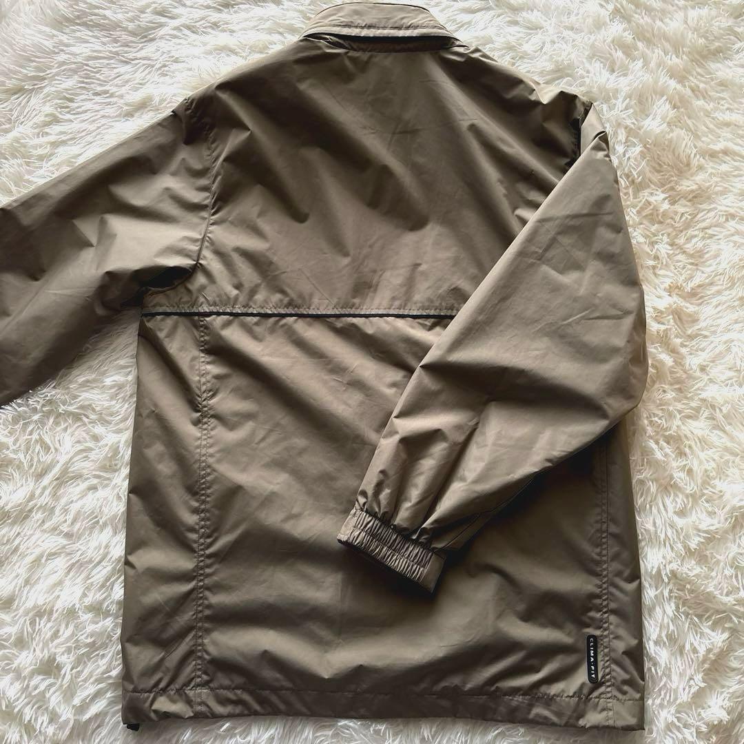 古着　ナイキ ウインドブレーカー セットアップ カーキ×黒　CLIMA-FIT