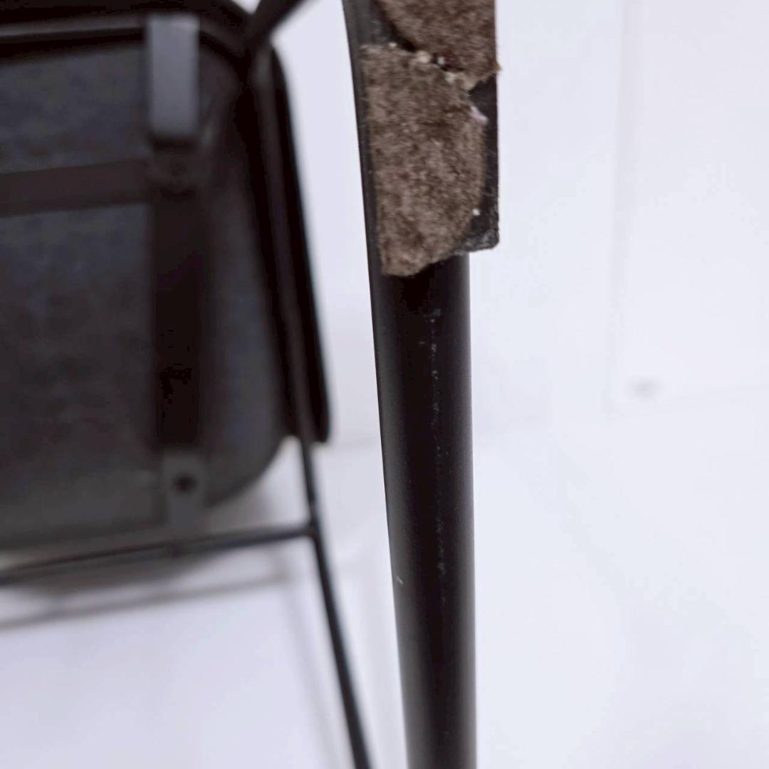 CRASHGATE Knot antiques ログチェア ヴィンテージブラック